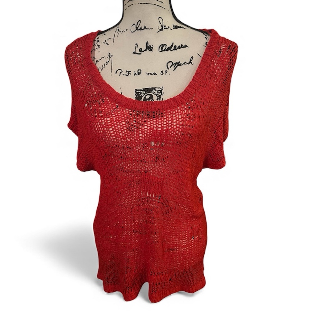 Dex Red Knitted Shirt